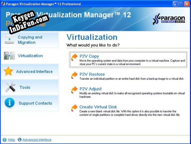 Paragon Virtualization Manager Professional key free