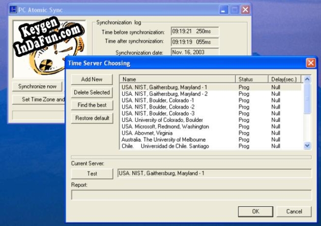 PC Atomic Sync serial number generator