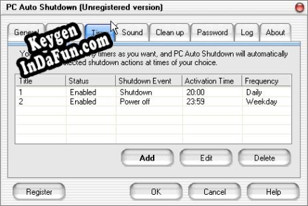 PC Auto Shutdown key generator