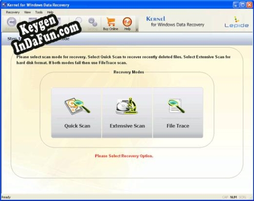 Registration key for the program PC File Recovery