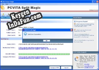 Key generator (keygen) PCVITA Split Magic