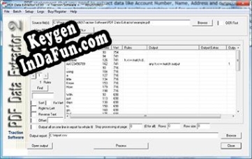 Activation key for PDF Data Extractor