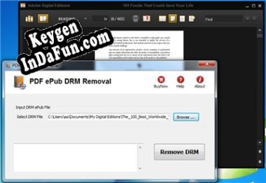 PDF ePub DRM Removal Key generator