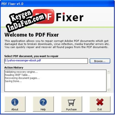 PDF Repair Tool key generator