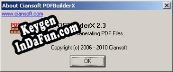 Key for PDFBuilderX