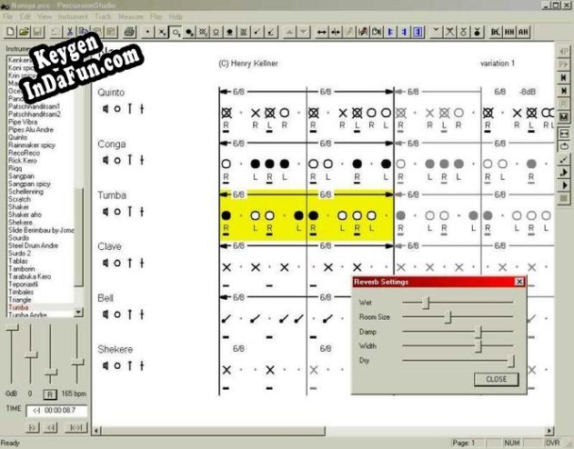 PercussionStudio key free