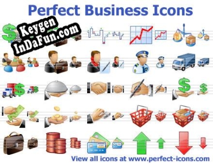 Registration key for the program Perfect Business Icons