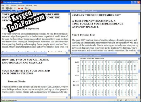 Activation key for Personal Numerologist