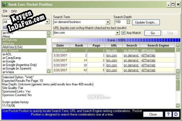 Pocket Position Basic activation key