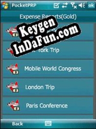 Key generator (keygen) PocketPRP - Personal Resource Planner