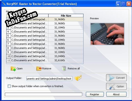 Key for PPM to Vector Converter
