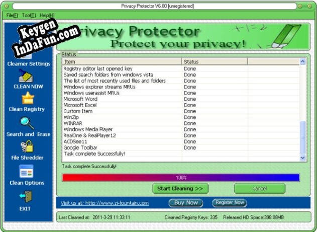 Key for Privacy Protector