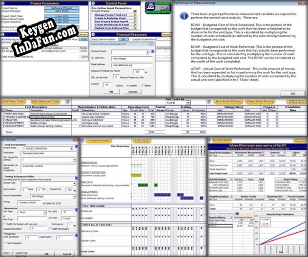 Project Planning and Management Key generator