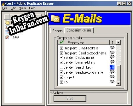 Registration key for the program Public Duplicate Eraser