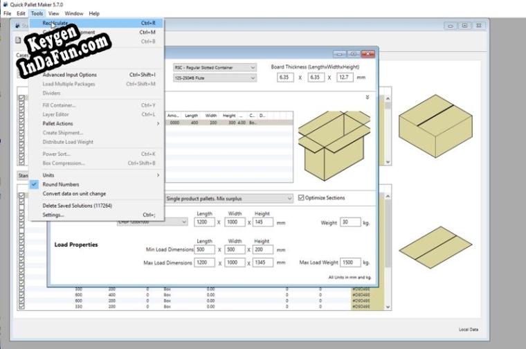 Activation key for Quick Pallet Maker