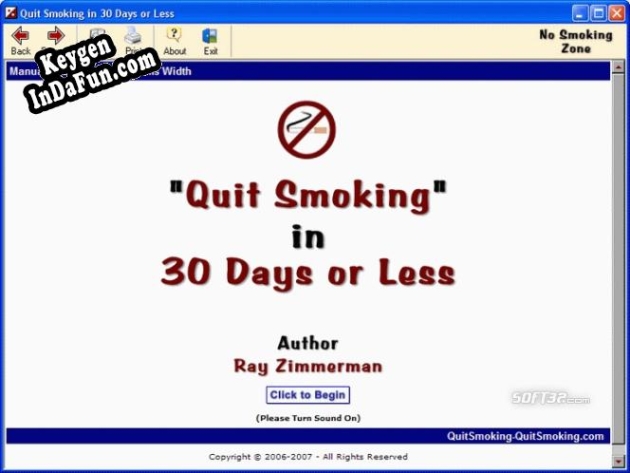 Quit Smoking in 30 Days or Less activation key
