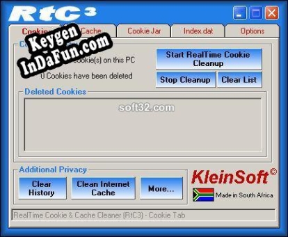 RealTime Cookie & Cache Cleaner activation key