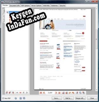 Key for ReaSoft PDF Printer Lite