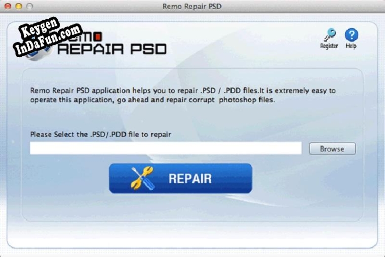 Key generator for Remo Repair PSD for Mac