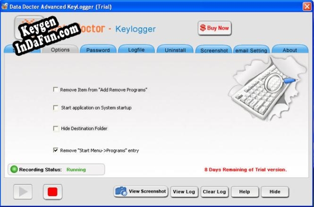 Activation key for Remote Keylogger Program