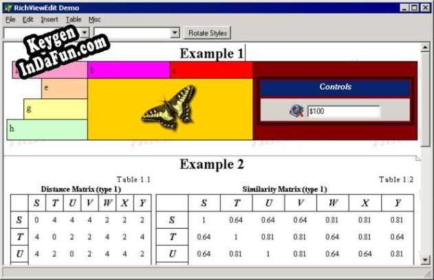 Key for RichView (C++Builder version)