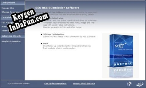 RSS Blog Submitter Enterprise Edition serial number generator