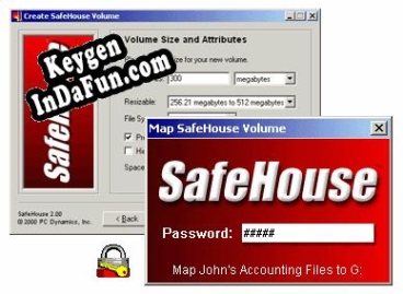 Activation key for SafeHouse Hard Drive Encryption