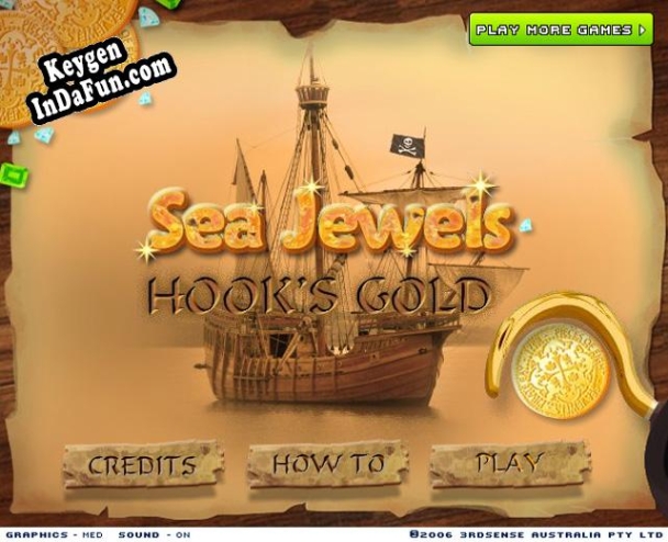 Registration key for the program Sea Jewels Hooks Gold