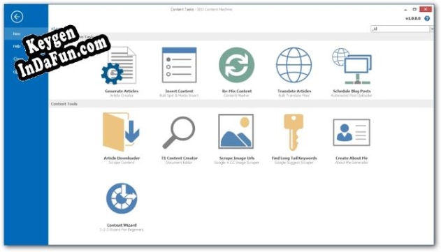 Registration key for the program SEO Content Machine