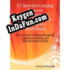 Service Catalog Process Management Templates and Examples Workbook - The Service Catalog Planning, Imp activation key