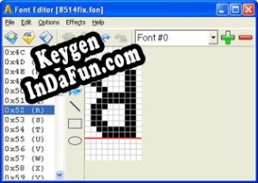Key generator (keygen) Sib Font Editor