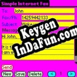 Key for Simple Internet Fax for Palm