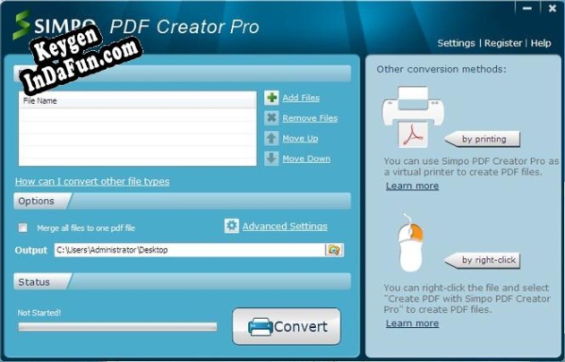 Simpo PDF Creator Pro key free