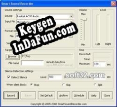 Smart Sound Recorder key free