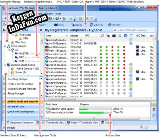 Registration key for the program SmartCode VNC Manager Enterprise Edition