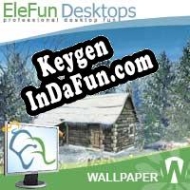 Key generator (keygen) Snowy Hut - Animated Wallpaper