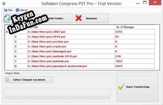 Softaken Compress PST activation key