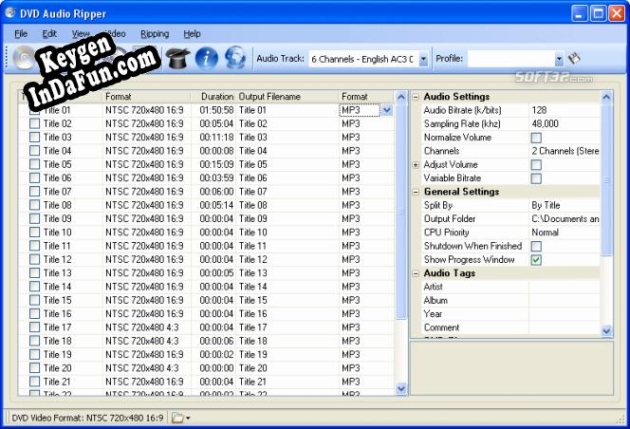 Spellasoft DVD Audio Ripper activation key