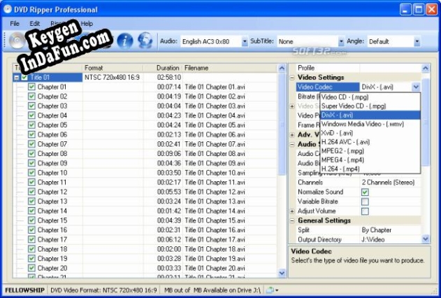 Spellasoft DVD Ripper Professional activation key