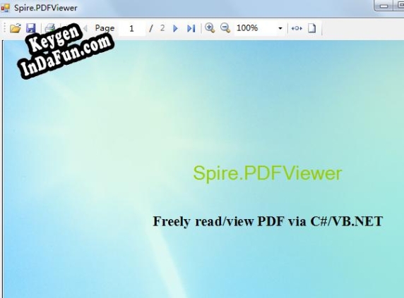 Key generator for Spire.PDFViewer for WPF