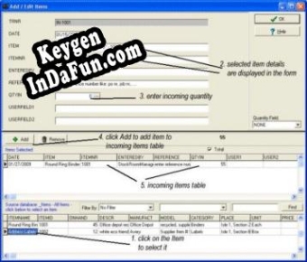 Key generator (keygen) Stockroom Organizer Pro