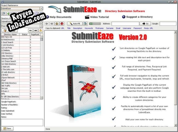 Submiteaze submitter serial number generator