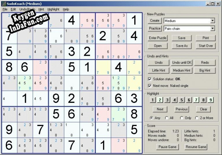 Key for SudoKoach