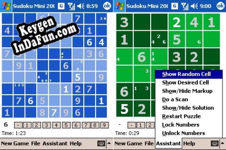 Activation key for Sudoku Mini