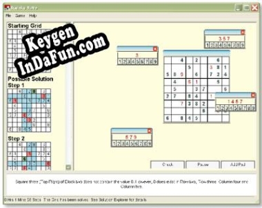 Key generator (keygen) Sudoku Suite