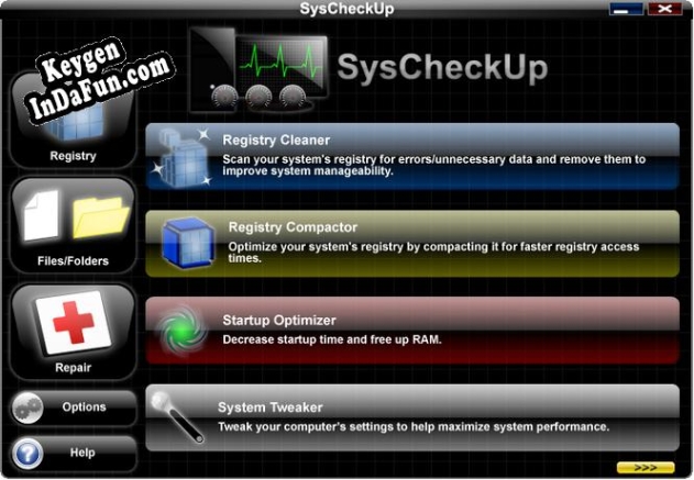 Key generator (keygen) SysCheckUp
