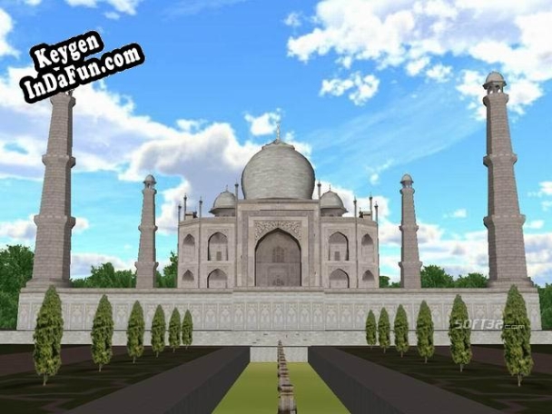 Taj Mahal 3D Key generator