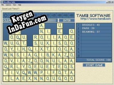 Activation key for Tams11 Wordline Solo