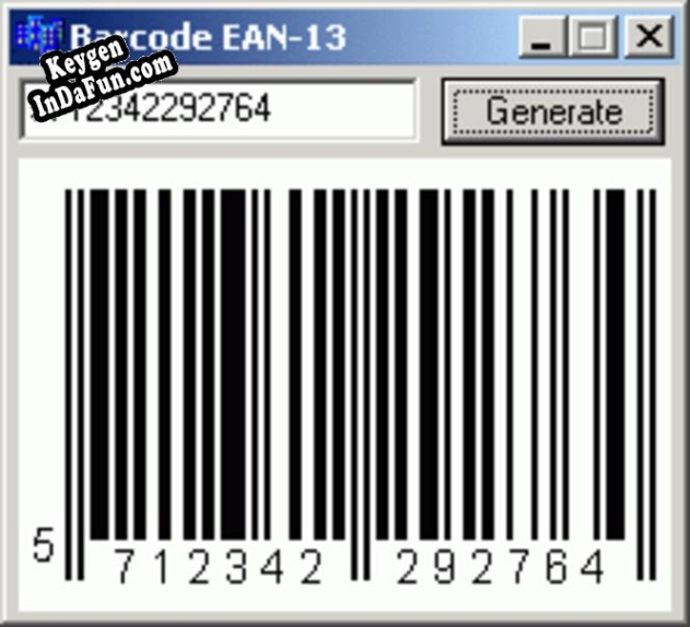 TBarcode component Key generator