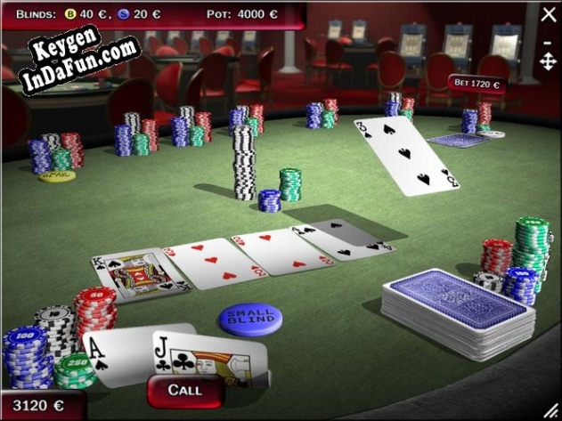 Activation key for Texas Holdem Poker 3D-Gold Edition 2008